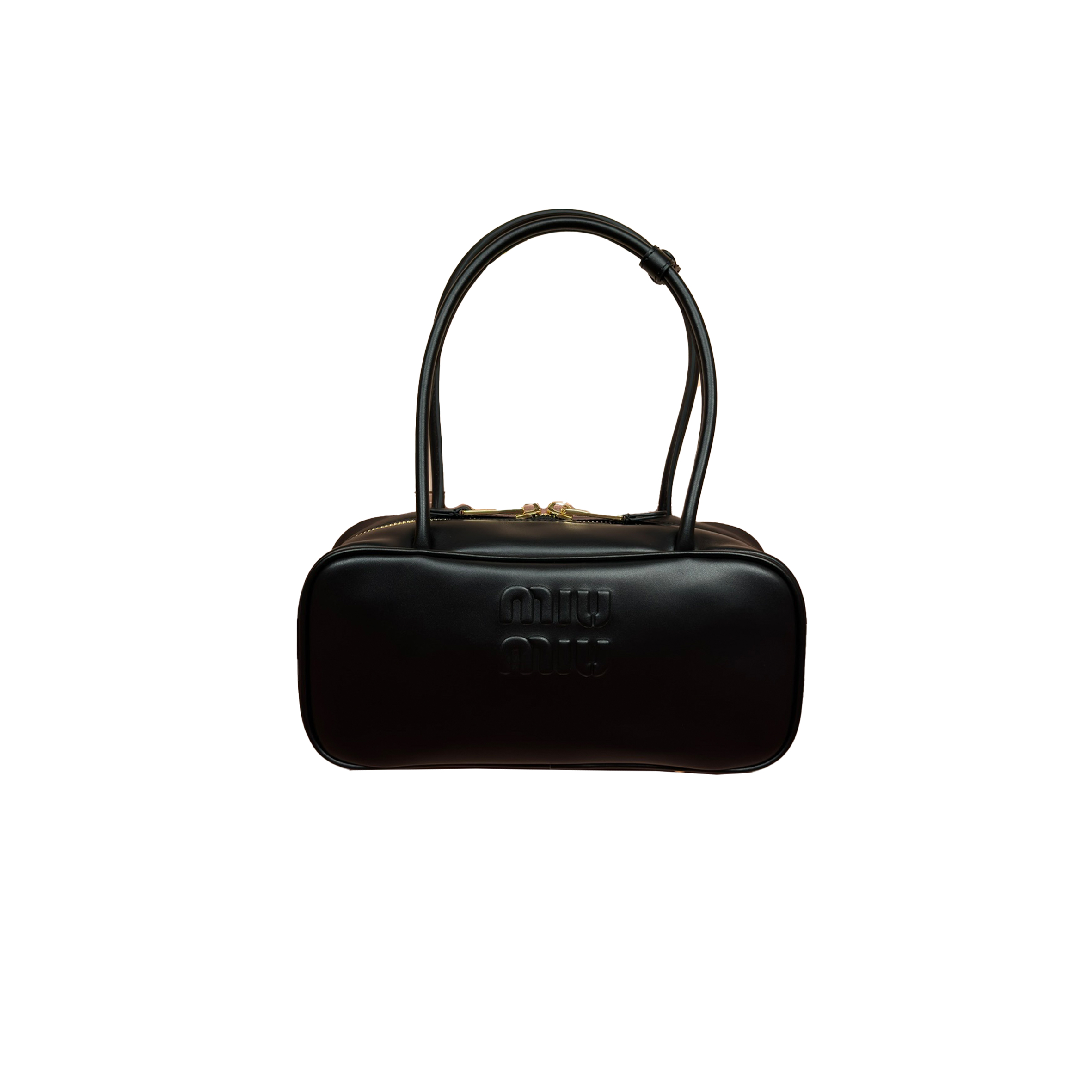 MIU MIU BEAU LEATHER HANDBAG 5BB173 (28*13*9cm)